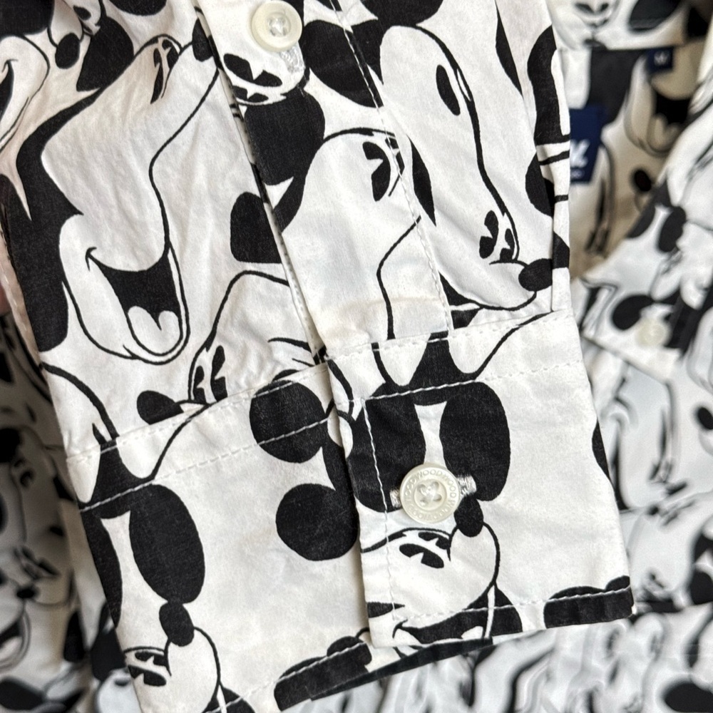 D&WW Disney WOOD WOOD Mickey Mouse Shirt AW144 - Picture 3 of 7